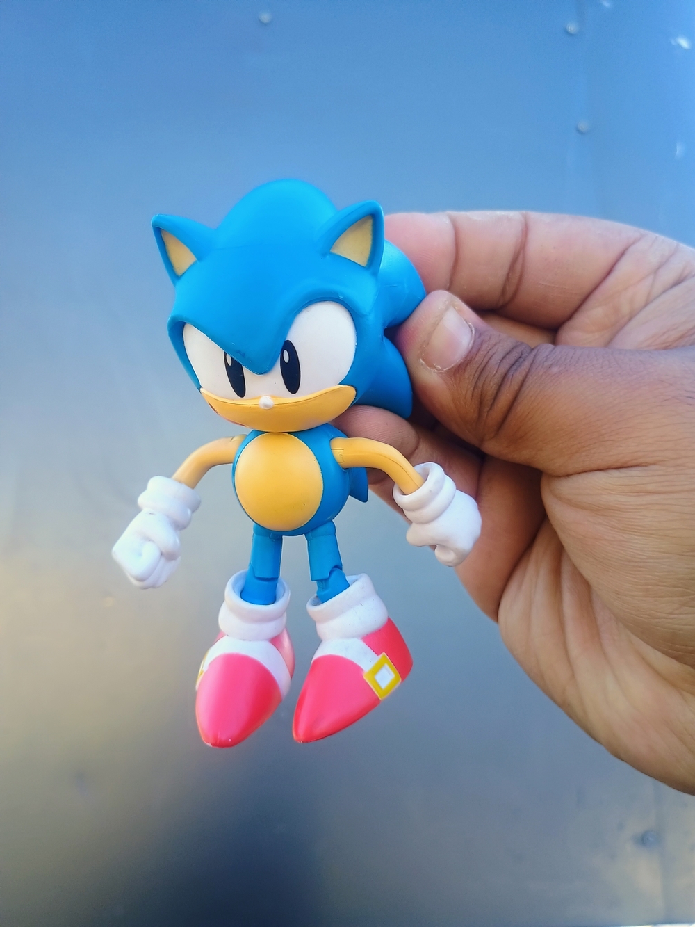 Jakks Pacific SEGA Sonic the Hedgehog Figure -Missing nose